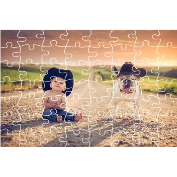 παζλ με εκτύπωση θέματος 